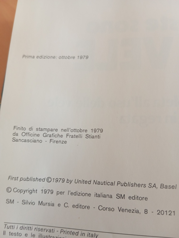 Queste sono le vele, Banks - Kenny, 1979