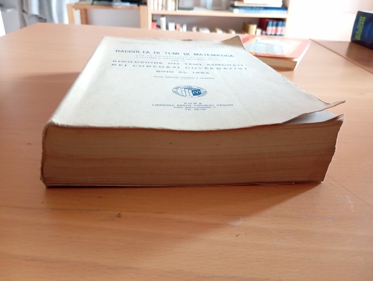 Raccolta di temi di matematica, Chiellini - Santoboni, 1955