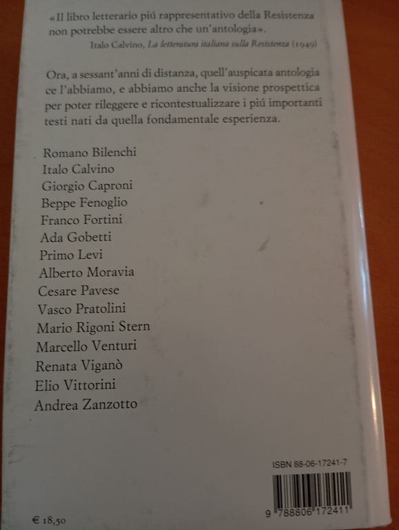 Racconti della Resistenza, A cura di Gabriele Pedull, Einaudi, 2005