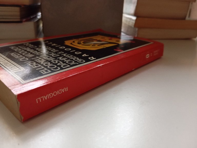 Radiogialli, Ellery Queen D. Hammett, G. F. Orsi, Mondadori 1989 …