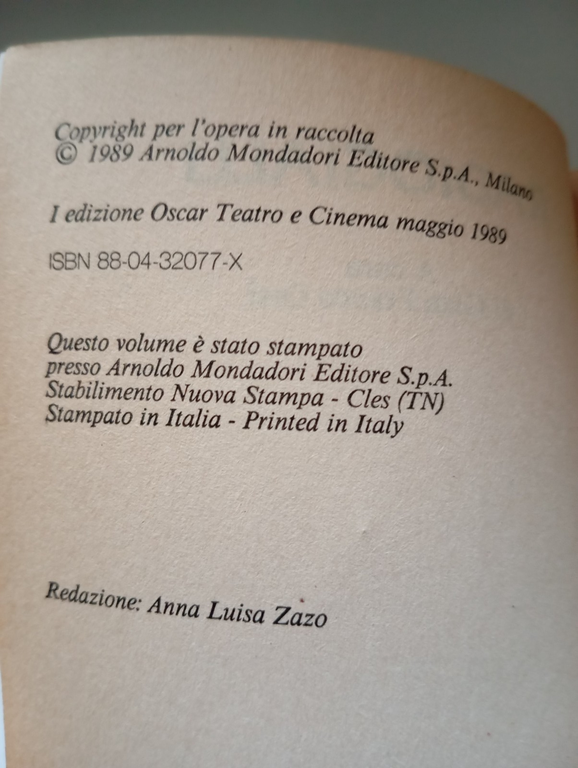 Radiogialli, Ellery Queen D. Hammett, G. F. Orsi, Mondadori 1989 …