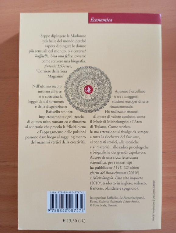 Raffaello. Una vita felice, Antonio Forcellino, Laterza, 2010, nuovo | Immagine Gallery 6