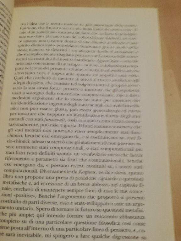 Rappresentazione e realtà, Hilary Putnam, 1993, Garzanti