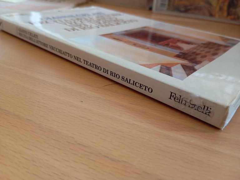Recita dell'attore Vecchiatto nel teatro di Rio Saliceto, Gianni Celati, …