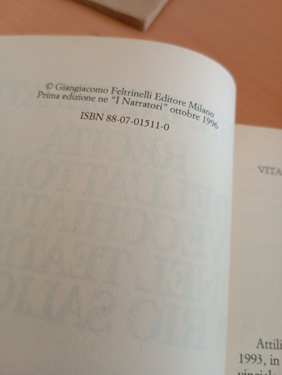 Recita dell'attore Vecchiatto nel teatro di Rio Saliceto, Gianni Celati, …
