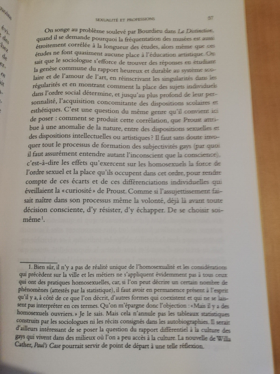 Reflexions sur la question gay, Didier Eribon, 1999, Fayard