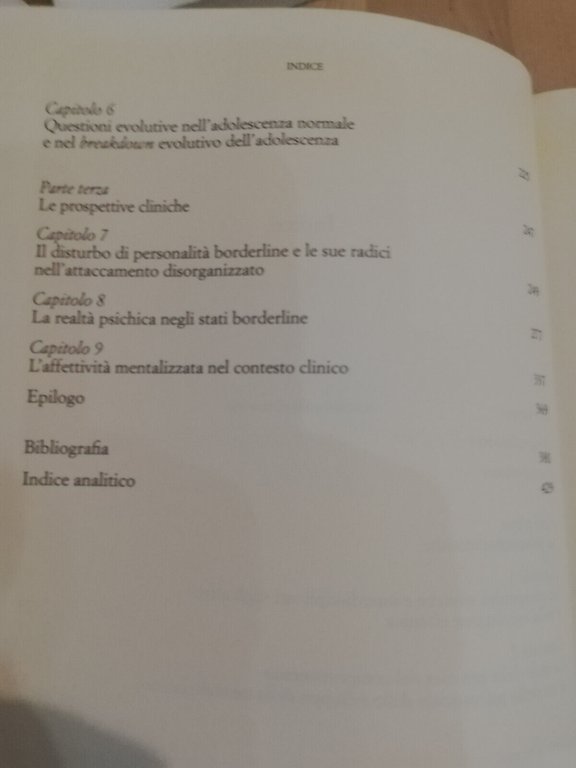 Regolazione affettiva, mentalizzazione e sviluppo del sé, Fonagy e altri, …