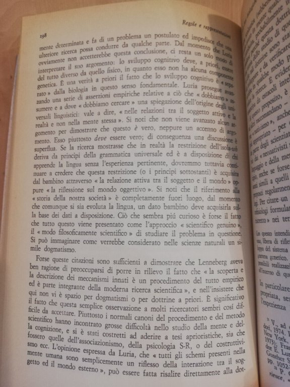 Regole e rappresentazioni, Noam Chomsky, Il Saggiatore, 1990