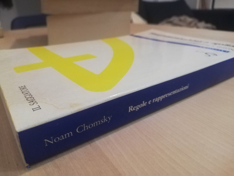 Regole e rappresentazioni, Noam Chomsky, Il Saggiatore, 1990