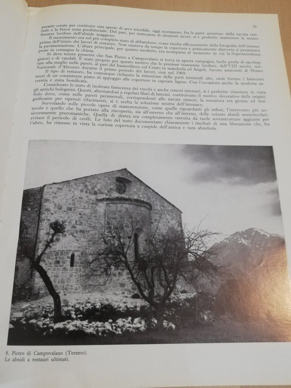 Restauri d'Abruzzo 1966 - 1972, Mario Moretti, De Luca Editore, …