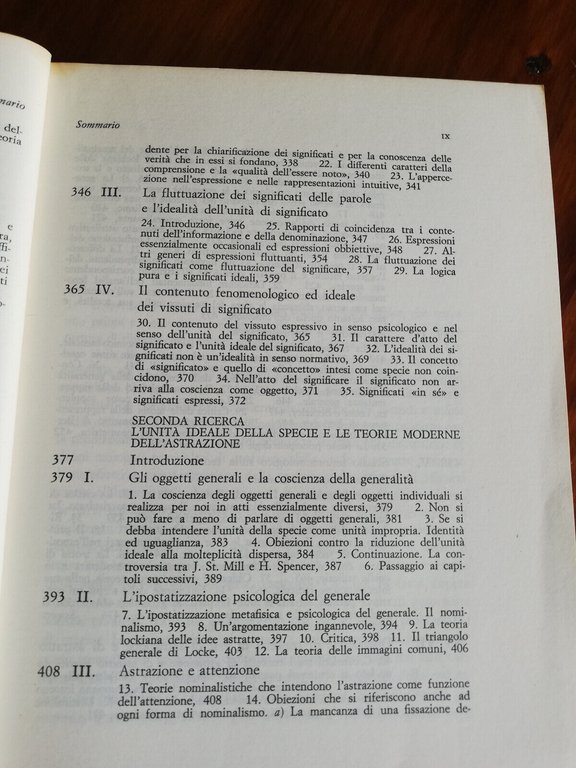 Ricerche logiche Vol. 1, Edmund Husserl, 1968, Il saggiatore, 1à …