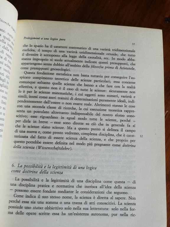 Ricerche logiche Vol. 1, Edmund Husserl, 1968, Il saggiatore, 1à …