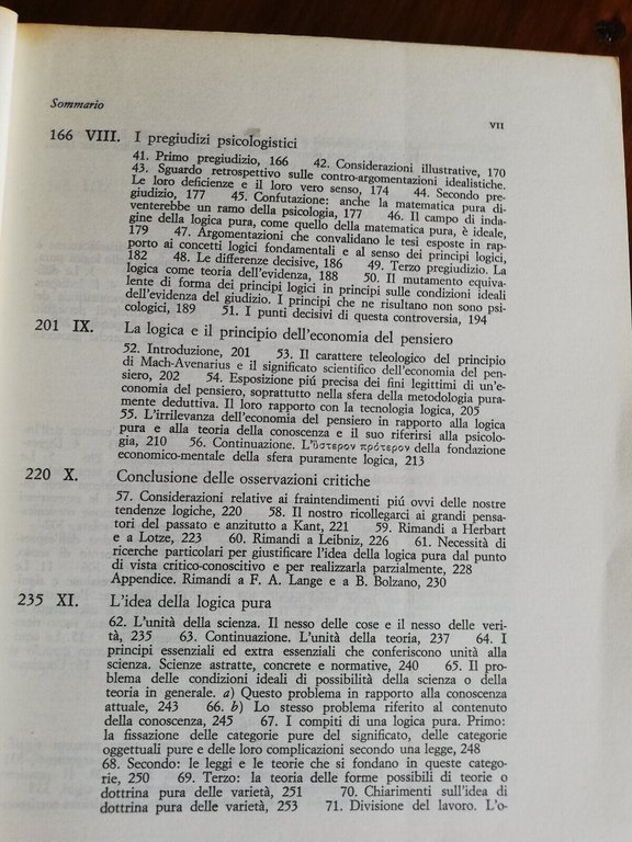 Ricerche logiche Vol. 1, Edmund Husserl, 1968, Il saggiatore, 1à …