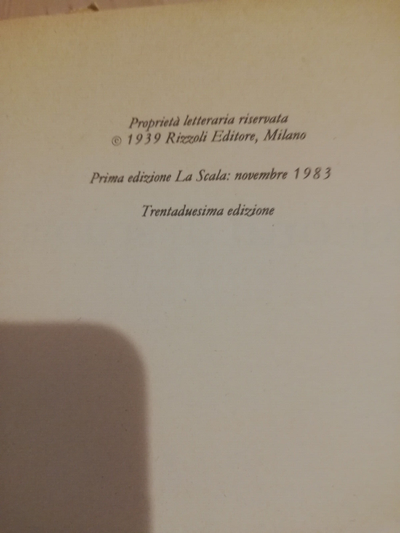 Ricordi di scuola, Giovanni Mosca, 1983, Rizzoli