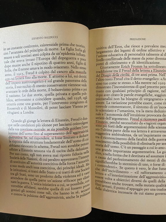 Riflessioni a due sulle sorti del mondo, S. Freud - …