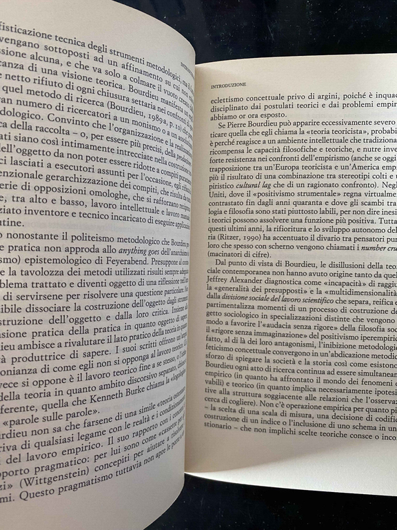 Risposte. Per antropologia riflessiva, Pierre Bourdieu, 1992, RARO, AUTORE CULT