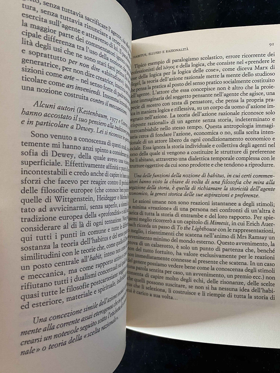Risposte. Per antropologia riflessiva, Pierre Bourdieu, 1992, RARO, AUTORE CULT