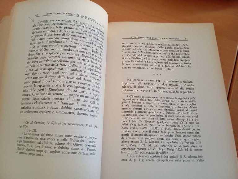 Ritmo e melodia nella prosa italiana, Gian Luigi Beccaria, Leo …