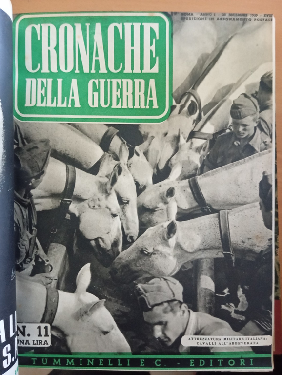 Rivista Cronache della Guerra, anno I-II completi 63 numeri rilegati, … | Immagine Gallery 7