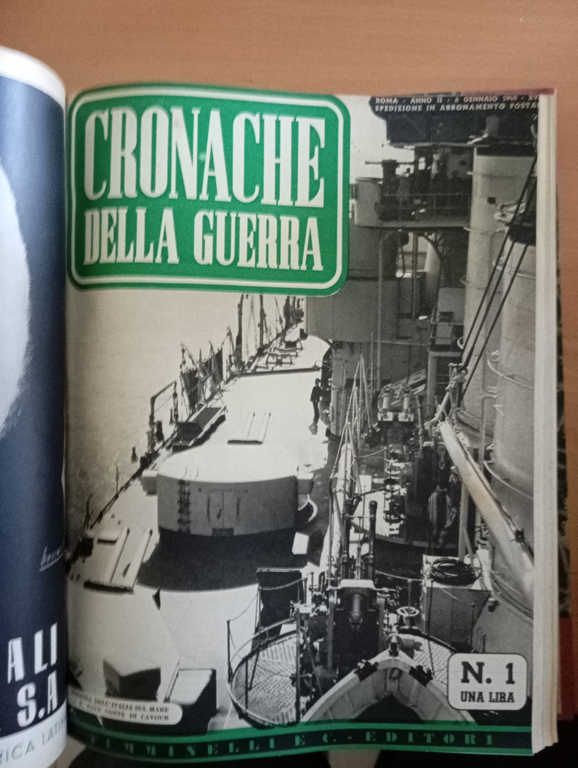 Rivista Cronache della Guerra, anno I-II completi 63 numeri rilegati, … | Immagine Gallery 9
