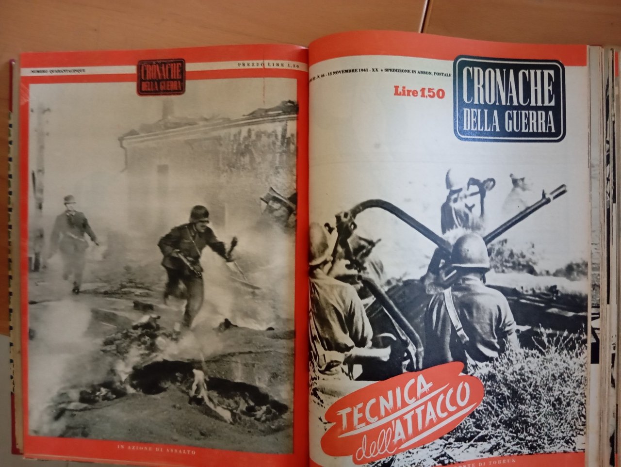 Rivista Cronache della Guerra, anno III, annata completa 52 numeri … | Immagine principale