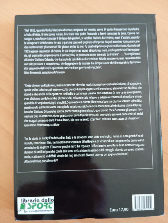 Rocky Marciano The King, Giuliano Orlando, Libreria dello sport, 2014