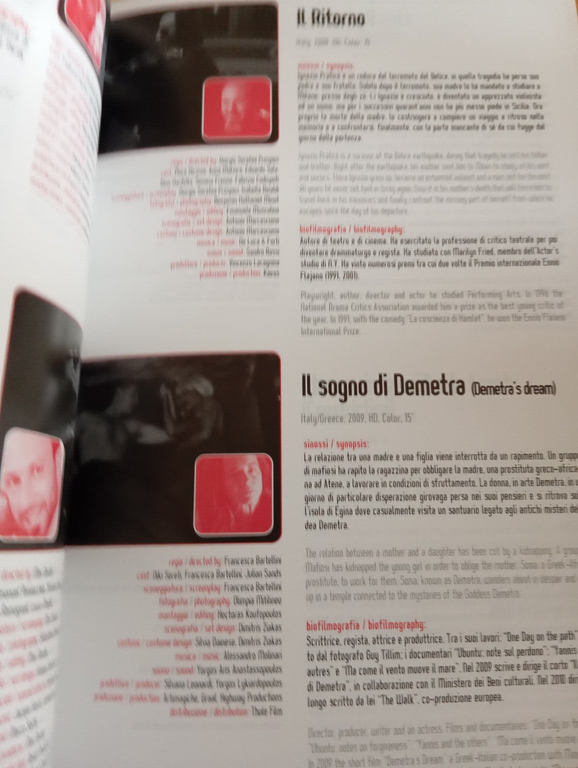 Roma independent film festival, Riff Awards, 2010