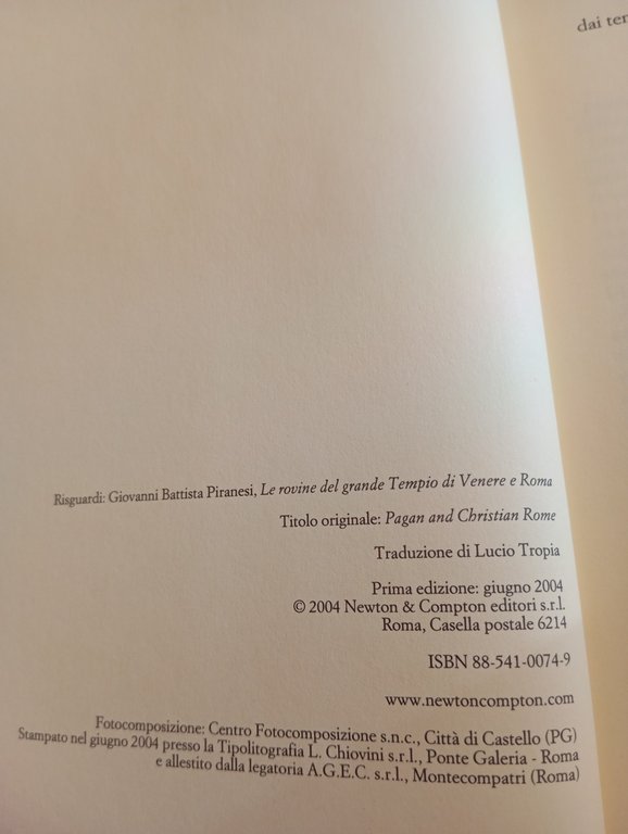 Roma pagana e cristiana, R. A. Lanciani, Newton compton, 2004 | Immagine Gallery 8