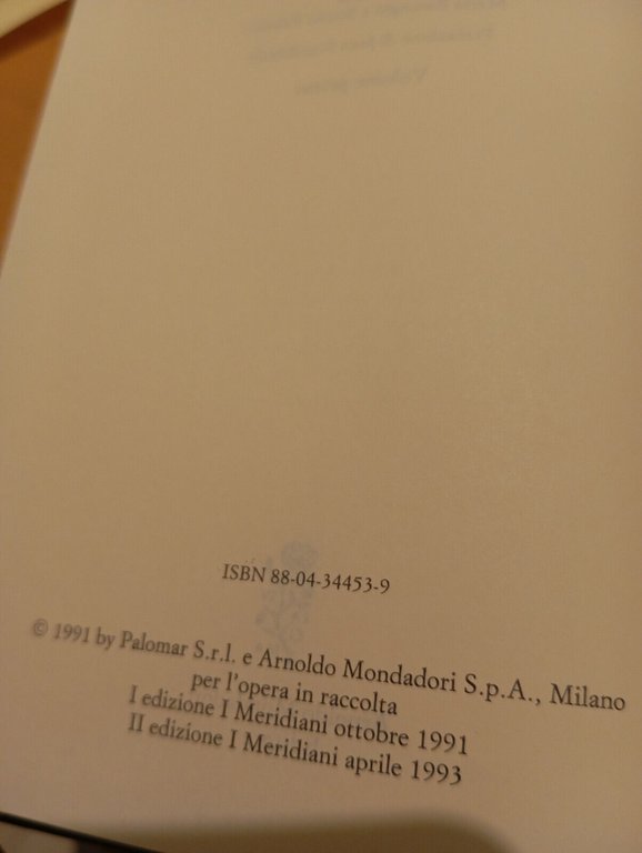 Romanzi e racconti, volume 1, Italo Calvino, Meridiani Mondadori, 1993