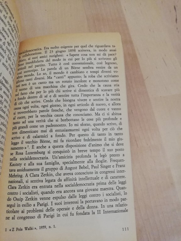 Rosa Luxemburg, Paul Frolich, Bur Rizzoli, 1987