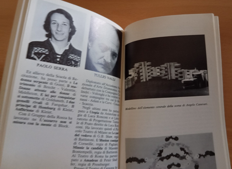 Rosales, Mario Luzi, con materiale critico, Teatro di Genova, 1983 | Immagine Gallery 17