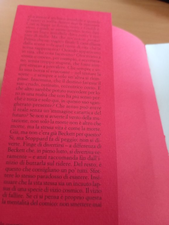 Rosencrantz e Guildenstern sono morti, Tom Stoppard, Sellerio, 1998