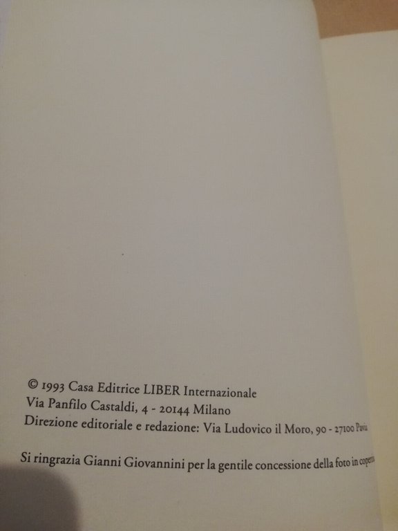 Rudolf Nureyev, Sergio Trombetta, Liber 1993