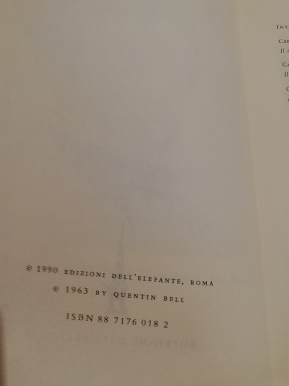 Ruskin, Quentin Bell, 1963, Edizioni dell'elefante