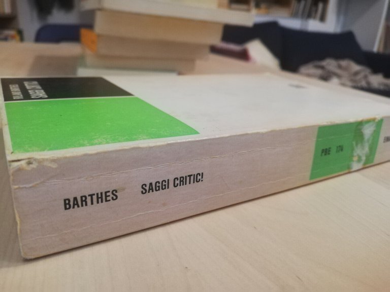 Saggi critici, Roland Barthes, Einaudi, 1976