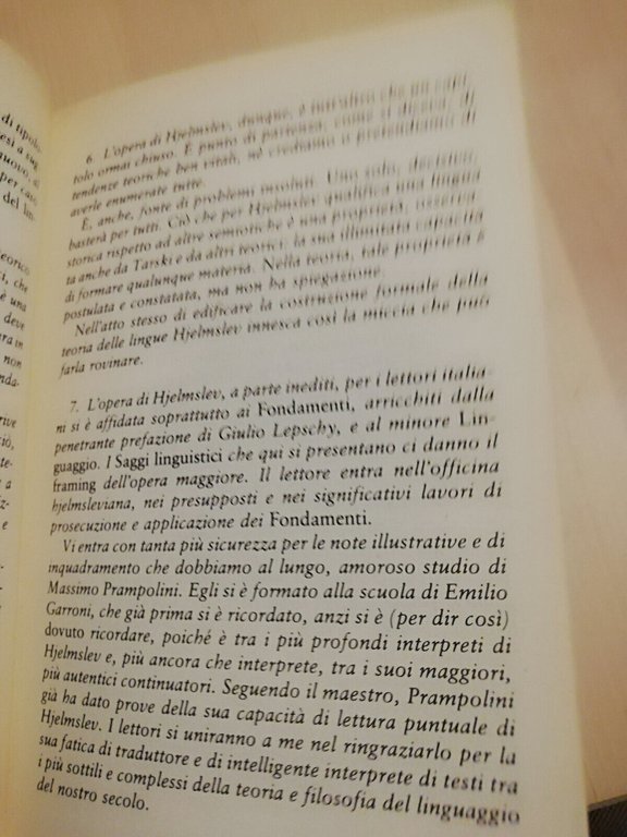 Saggi di linguistica generale, Louis Hjelmslev, 1981, Pratiche editrice