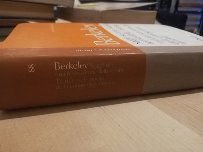 Saggio su una nuova teoria della visione, George Berkeley, Bompiani, …