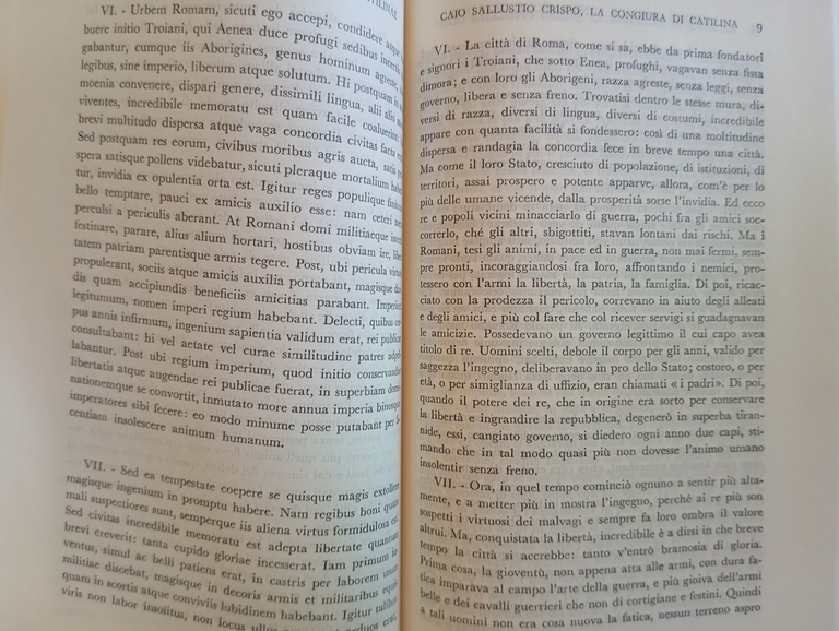 Sallustio, Catilinaria, Giugurtina, Orazioni e lettere, Zanichelli, 1981 | Immagine Gallery 7