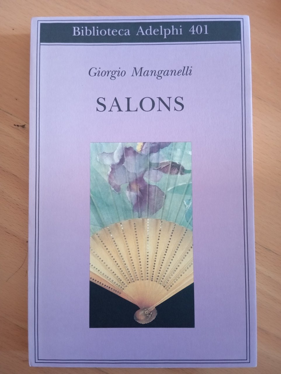 Salons, Giorgio Manganelli, Adelphi, 2000
