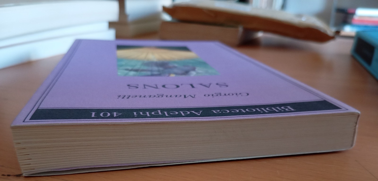 Salons, Giorgio Manganelli, Adelphi, 2000