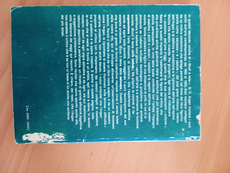 Salvezza e caduta nell'arte moderna, Giulio Carlo Argan, Il Saggiatore, … | Immagine Gallery 2