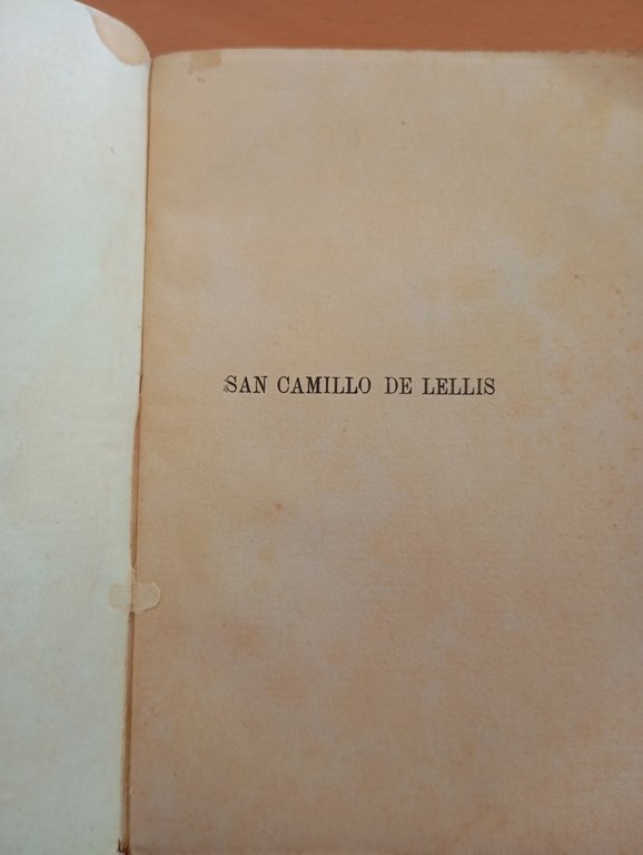 San Camillo De lellis, Suor Gesualda dell spirito Santo.