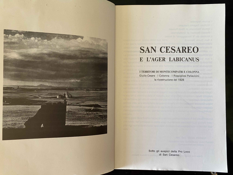San Cesareo e l'Ager Labicanus, Emilio Ferracci, 1988