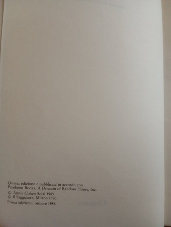 Sartre, Annie Cohen-Solal, Il Saggiatore, 1986 | Immagine Gallery 6