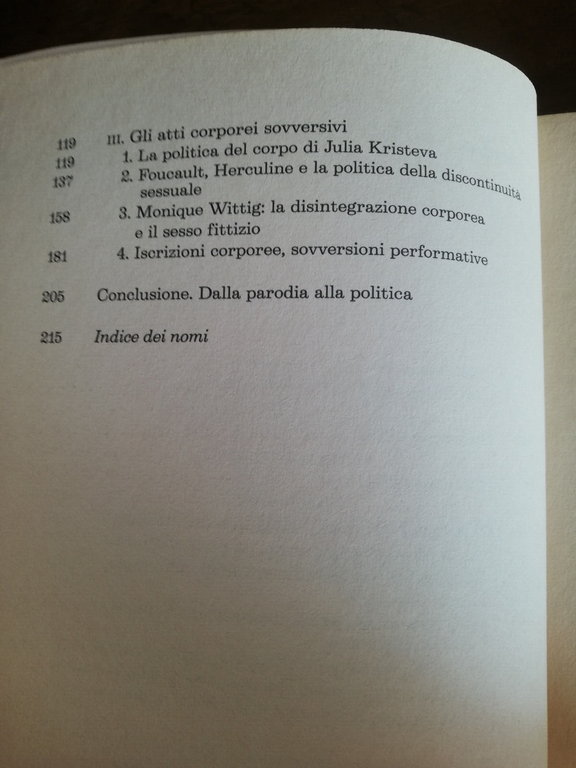 Scambi di genere. Identità, sesso e desiderio, Judith Butler 2004, …