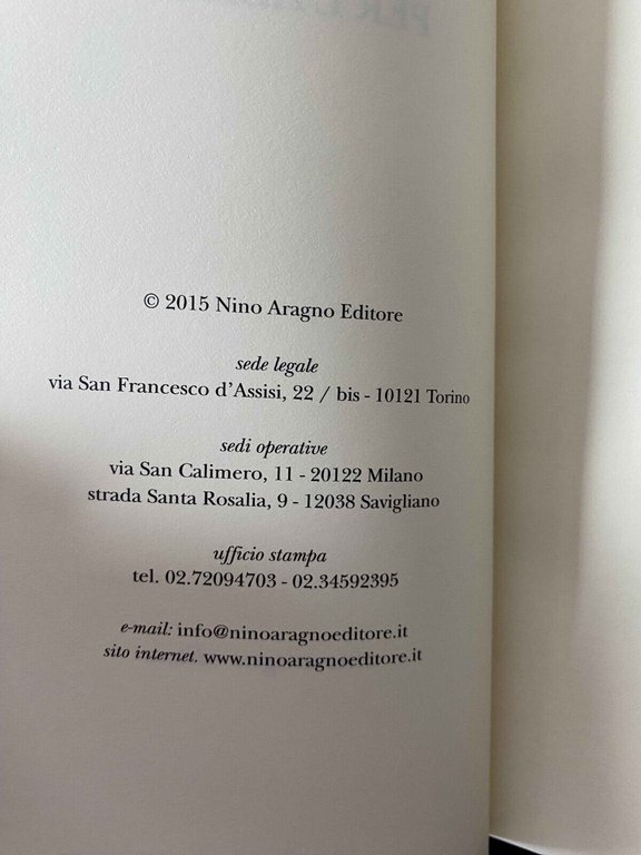 Scorciatoie per l'abisso, Mario Andrea rigoni, Aragno, 2015, fuori catalogo