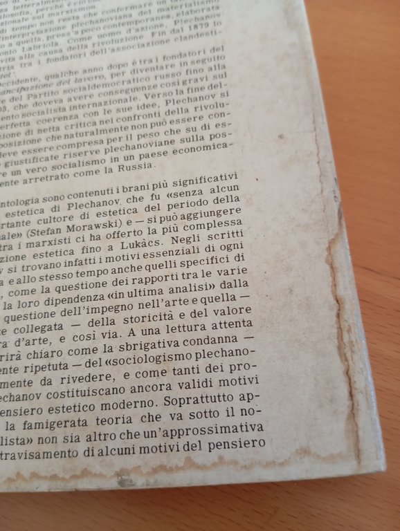 Scritti di estetica, Gorgij V. Plechanov, Savelli, 1972 | Immagine Gallery 6