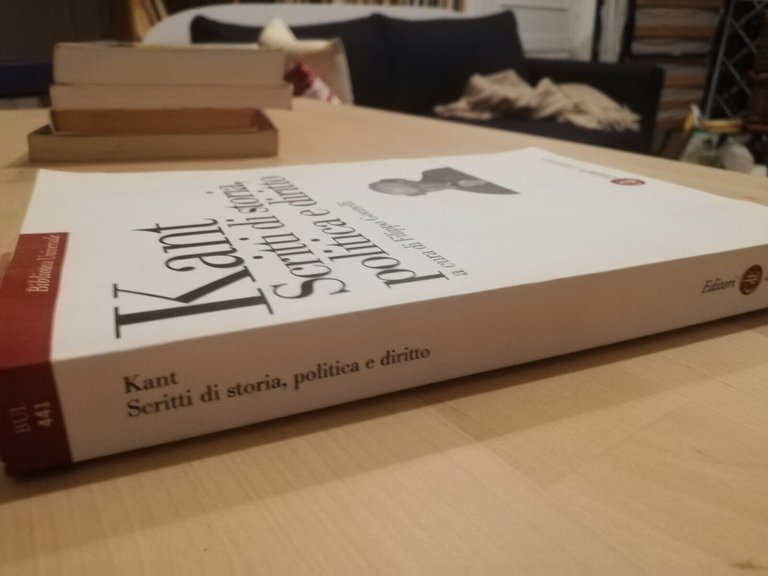 Scritti di storia, politica e diritto, Immanuel Kant, 2020, Laterza