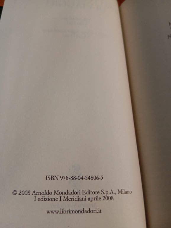 Scrittori italiani di viaggio 1700-1861, Meridiani Mondadori, 2008