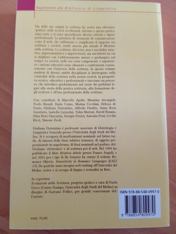 Scrittura e società, Giuliana Fiorentino, Aracne, 2007